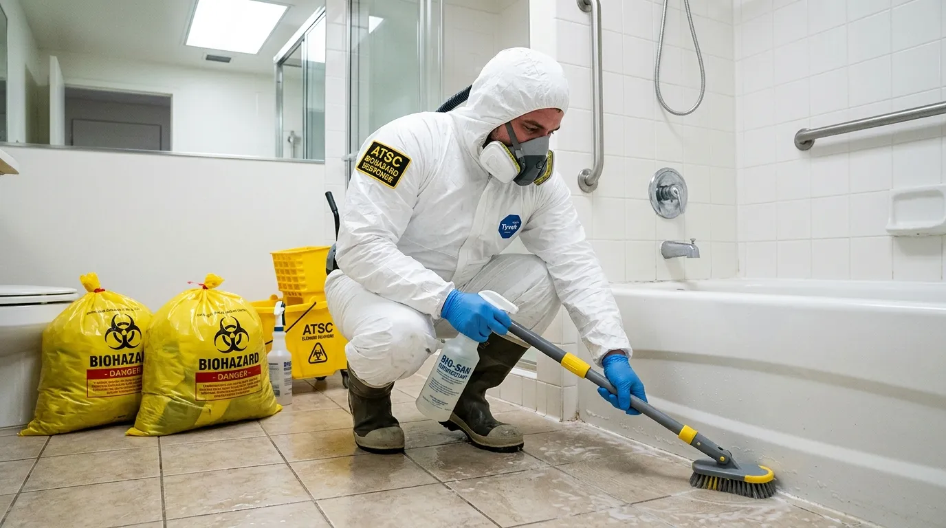 Decontamination equipment deployed for Blood Cleanup in Pleasant Hills